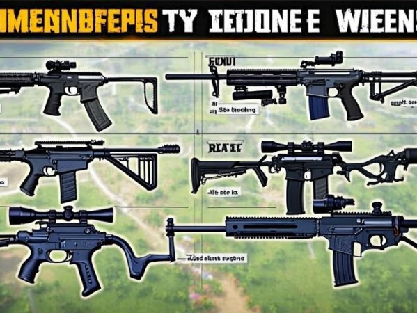 绝地求生qiang械搭配指南，吃鸡必备的武器组合技巧