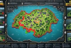 绝地求生地图解析，从新手到老鸟的实战指南