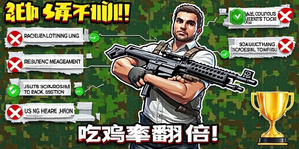 绝地求生新手必看!避开这些误区,吃鸡率翻倍! 第1张 绝地求生新手必看!避开这些误区,吃鸡率翻倍! 第1张