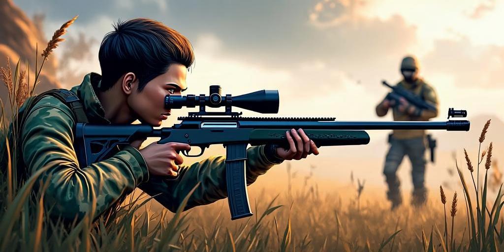 绝地求生中远距离对qiang技巧，稳准狠才是王道！ 第1张