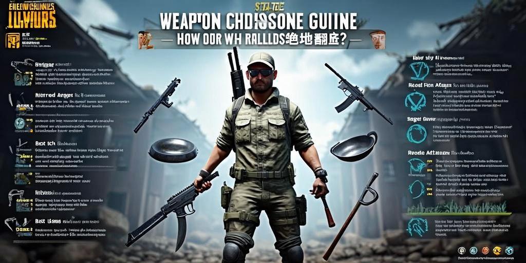 绝地求生近战武器选择指南，如何用冷兵器绝地翻盘？ 第1张