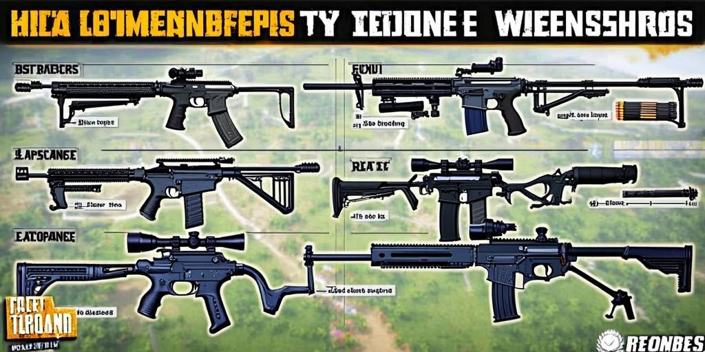 绝地求生qiang械搭配指南,吃鸡必备的武器组合技巧 第1张 绝地求生qiang械搭配指南,吃鸡必备的武器组合技巧 第1张